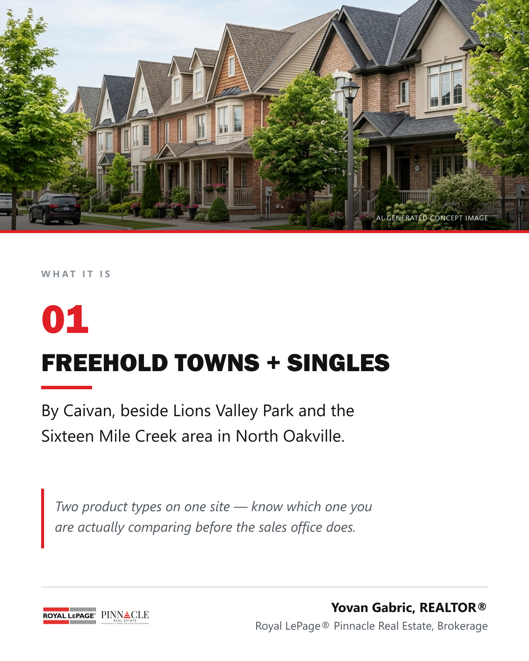 Carousel slide 2: Freehold towns and singles